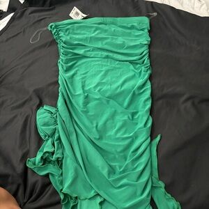 Madrag green dress